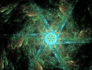 Imaginatory fractal abstract background Image