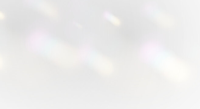 Prism Light Rays PNG with Realistic Refraction, Crystal Glass Reflection, and Lens Flare Effect. Spectral Light Leak Effect with Shining Glow, Perfect for Bright Banners, Posters, Templates, and Creat