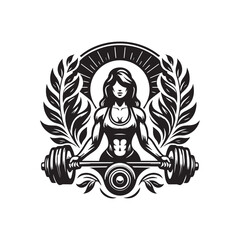 vector illustration of a buddha