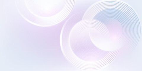 Abstract blue modern background with circle elements. Digital technology concept.
