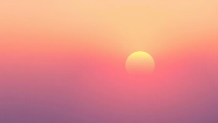 Soft Sunset Gradient Background for Digital Design