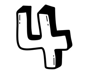 Obraz premium Numbers