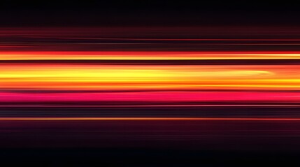 Vibrant Sunset Inspired Horizontal Gradient Abstract Background