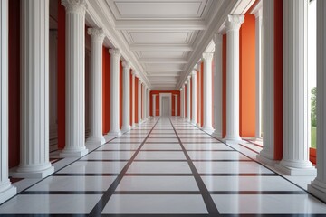 Fototapeta premium cartoon boy with hands on head looking at something