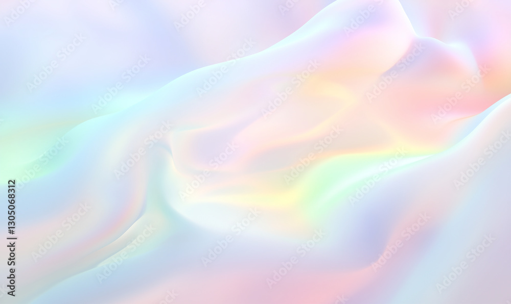 Poster abstract fabric background with soft pastel colors and flowing texture. abstract background with smo