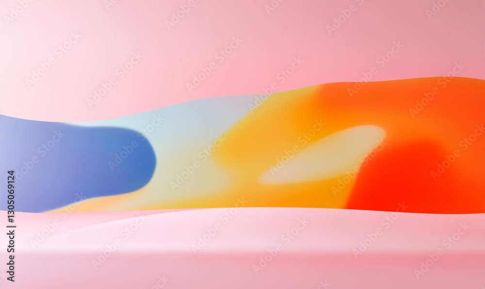 Poster abstract gradient background with colorful design. gradient abstract background with smooth transiti