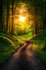 Fototapeta premium a lush,