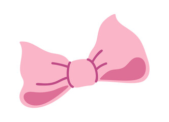 Pretty knotted bow girlie design