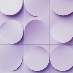  Purple Layered Circular Abstract Pattern