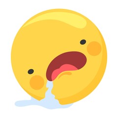 Fototapeta premium set of emoji | emoticon | face illustration