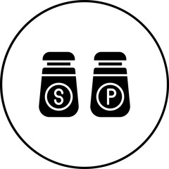 Salt and pepper Icon