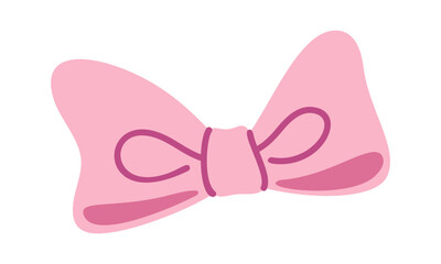 Pink soft bow romantic decor