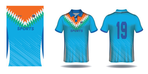 High-Quality  Sports Uniform Mockup Ideal for Football or Cricket