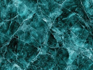 Naklejka premium Striking green marble wallpaper showcasing unique veining and rich textures perfect for enhancing interior spaces