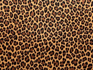 Stylish and trendy leopard print fabric texture perfect for fashion, home decor, and craft projects in vibrant colors