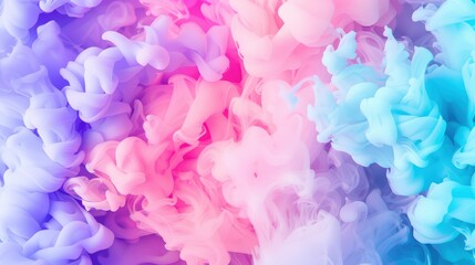 Obraz premium Colorful abstract fluid smoke background