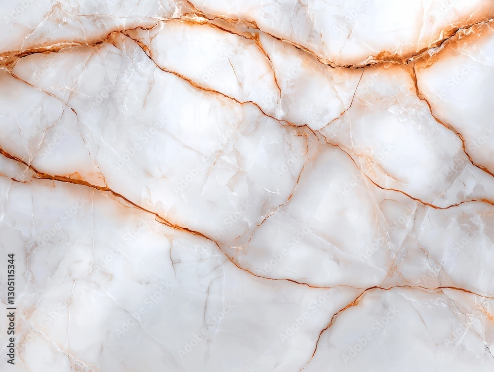 Poster Elegant marble texture with intricate veining patterns in soft whites and grays for sophisticated design elements