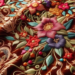 Velvet Embroidery