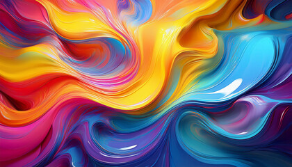 flow liquid texture colorful