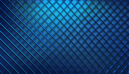 grunge blu metal grid background