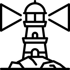 Lighthouse icon