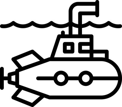 recommend clip art: Submarine icon