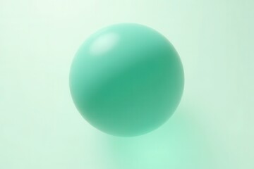 smooth liquid teal orb hovering in a deep ivory void with Dynamic Design in smooth liquid teal orb hoveringdeep ivory void -  Abstract Design Art