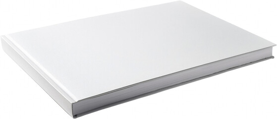 Blank White Hardcover Book Mockup Perfect for Design Presentations Book Covers Publishing