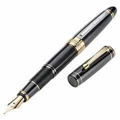Pen on a transparent background.