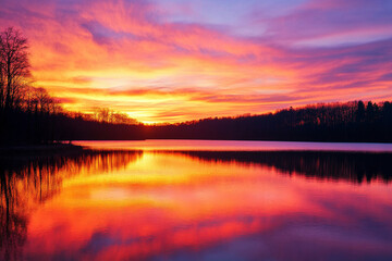 Obraz premium sunset