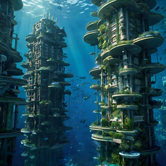 Underwater cities of the future.