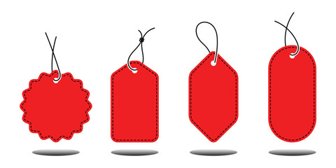 Price tag icon. Illustration of price label. Discount tag icon. Offer tag icon. Black Friday sale concept. Black Friday shopping. Vector illustration.