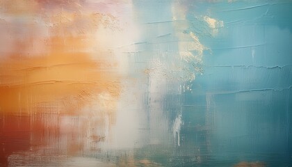 Naklejka premium handpainted wall background with streaks and brush strokes