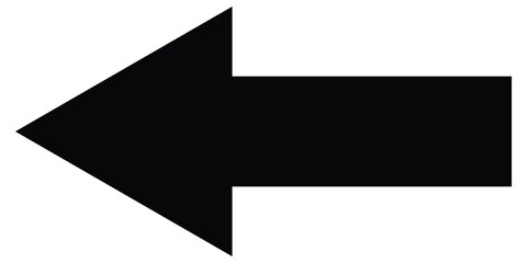 Silhouette Black Long Arrow