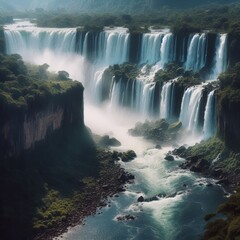 Seventh Wonder Fall A large waterfall that is considered one of