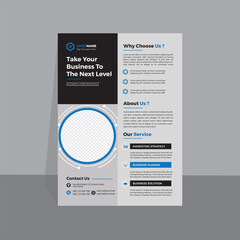 "Professional Business Flyer Template for Corporate Marketing"