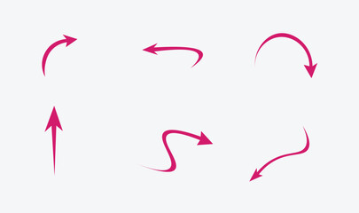 Arrows vector file illustration design collection