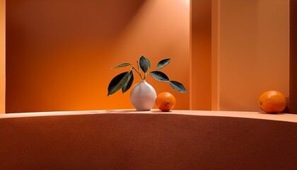 orange aesthetic minimalist photo