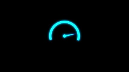 Speed Meter Animation.