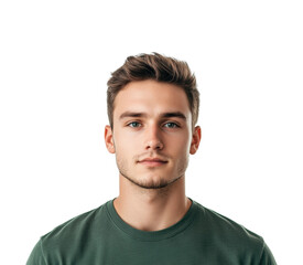 Obraz premium Urban youth handsome young man's charm isolated on transparent background png