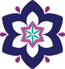 Elegant floral bouquet with vibrant artistic charm