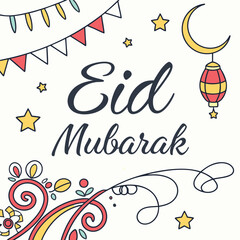 Eid mubarak background