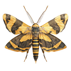 3D icon of Hawk moth isolated on transparency background