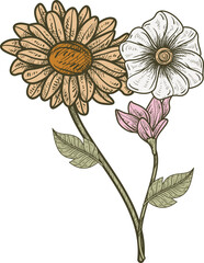 seamless pattern with wedding accessories