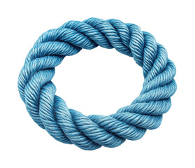 Creating circular rope on isolated on transparent background png