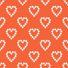 Heart with Polka Dots Pattern...