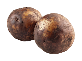 Raw potato cooking tips & guide isolated on transparent background png