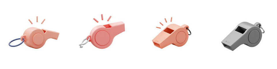 Sports Whistle with Small Loop for Referee and Athletic Activities