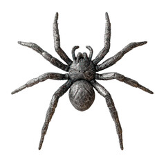 Obraz premium 3D icon of Wolf spider isolated on transparency background