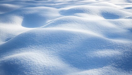 background of fresh snow texture